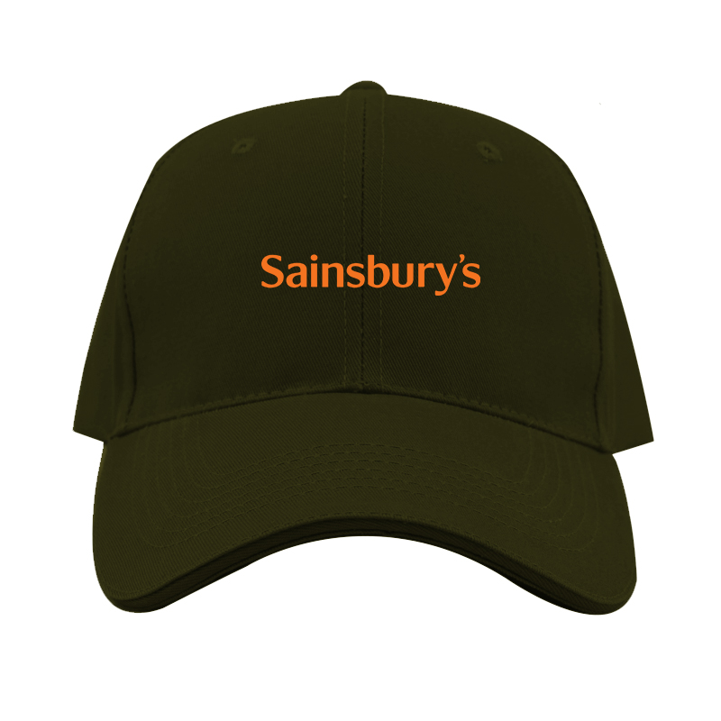Sainsbury_s Logo Dad Baseball Cap Hat