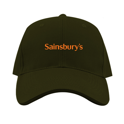Sainsbury_s Logo Dad Baseball Cap Hat