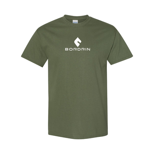 Men's Bordrin Logo Cotton T-Shirt