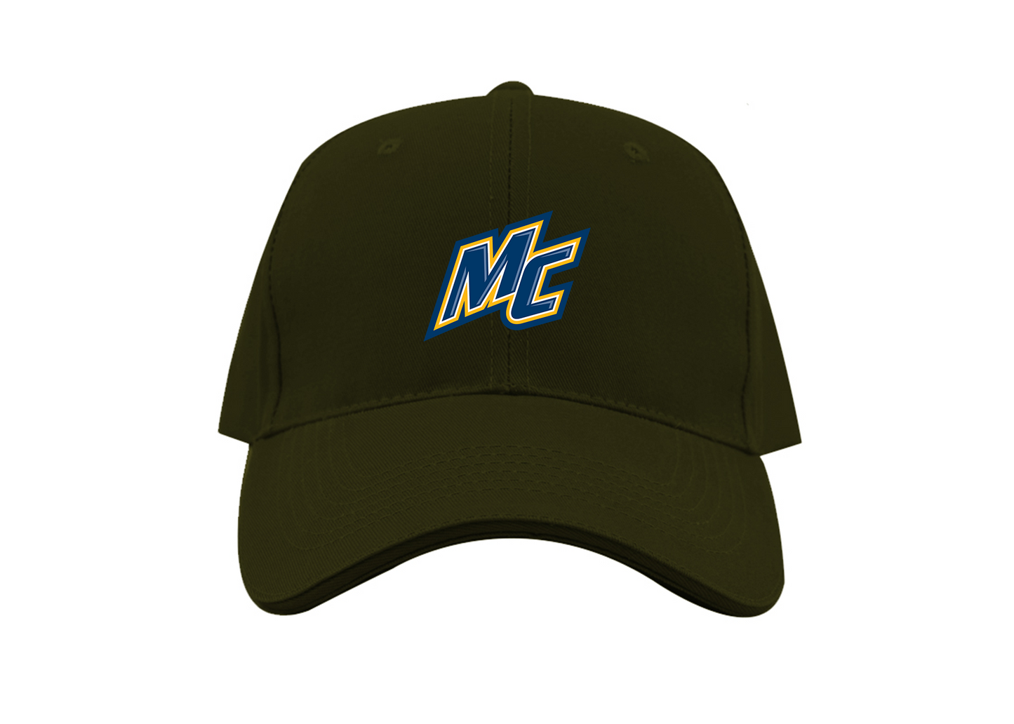 Merrimack Warriors Logo Dad Baseball Cap Hat