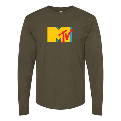Men's MTV Logo Long Sleeve T-Shirt