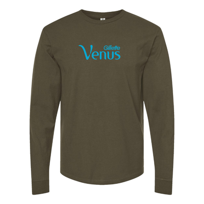 Men's Gillette Venus Logo Long Sleeve T-Shirt