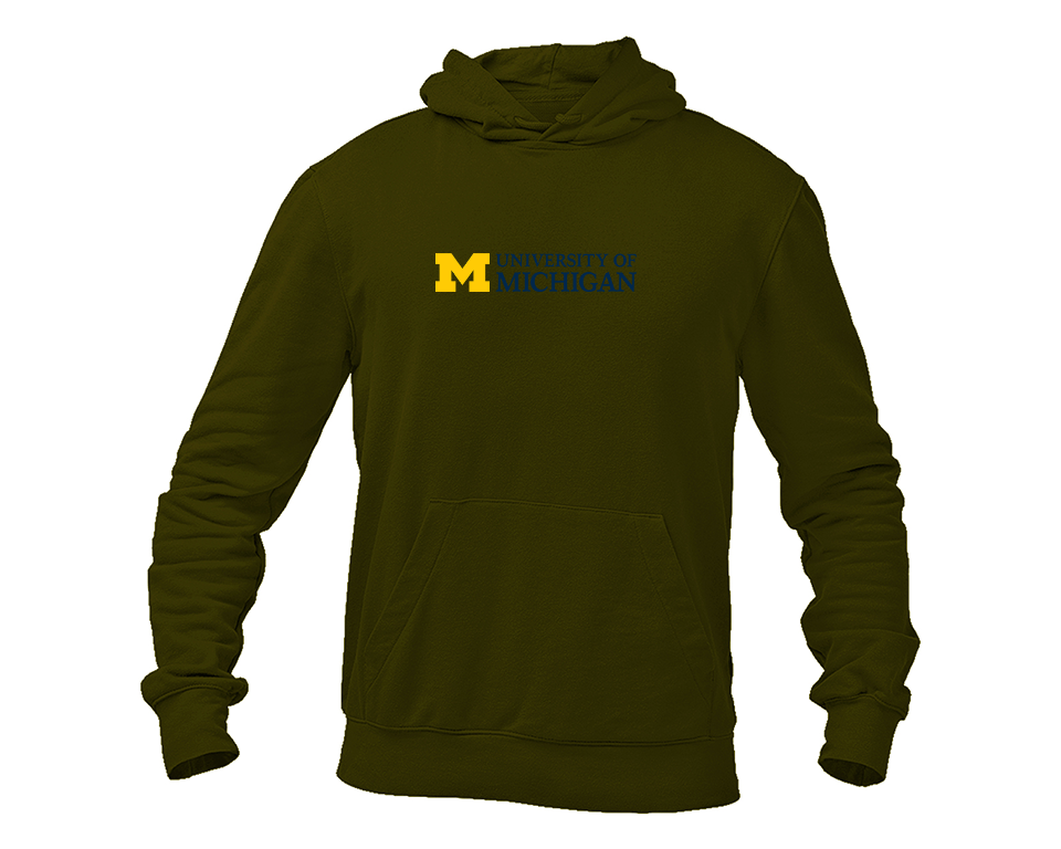 Men's University of Michigan Logo Pullover Hoodie