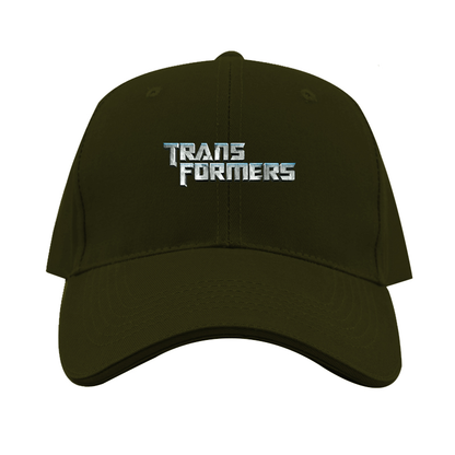 Transformers Logo Dad Baseball Cap