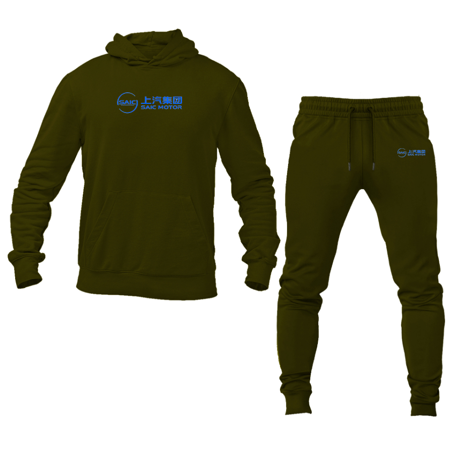 Men's SAIC Motor Logo Hoodie Joggers Set