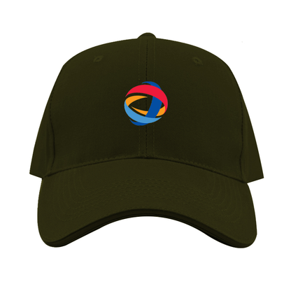 Total Logo Dad Baseball Cap Hat