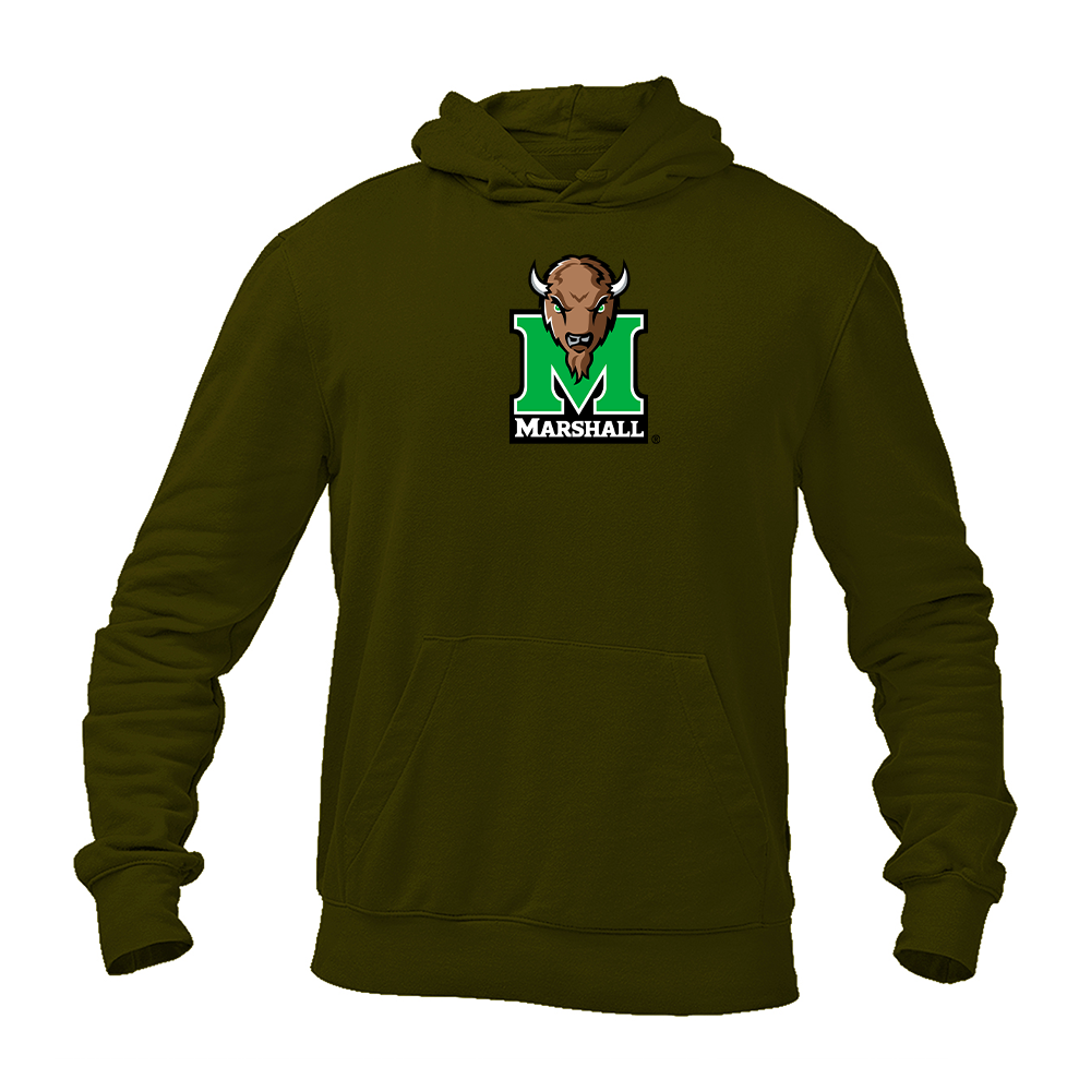 Men's Marshall Thundering Herd Logo Pullover Hoodie