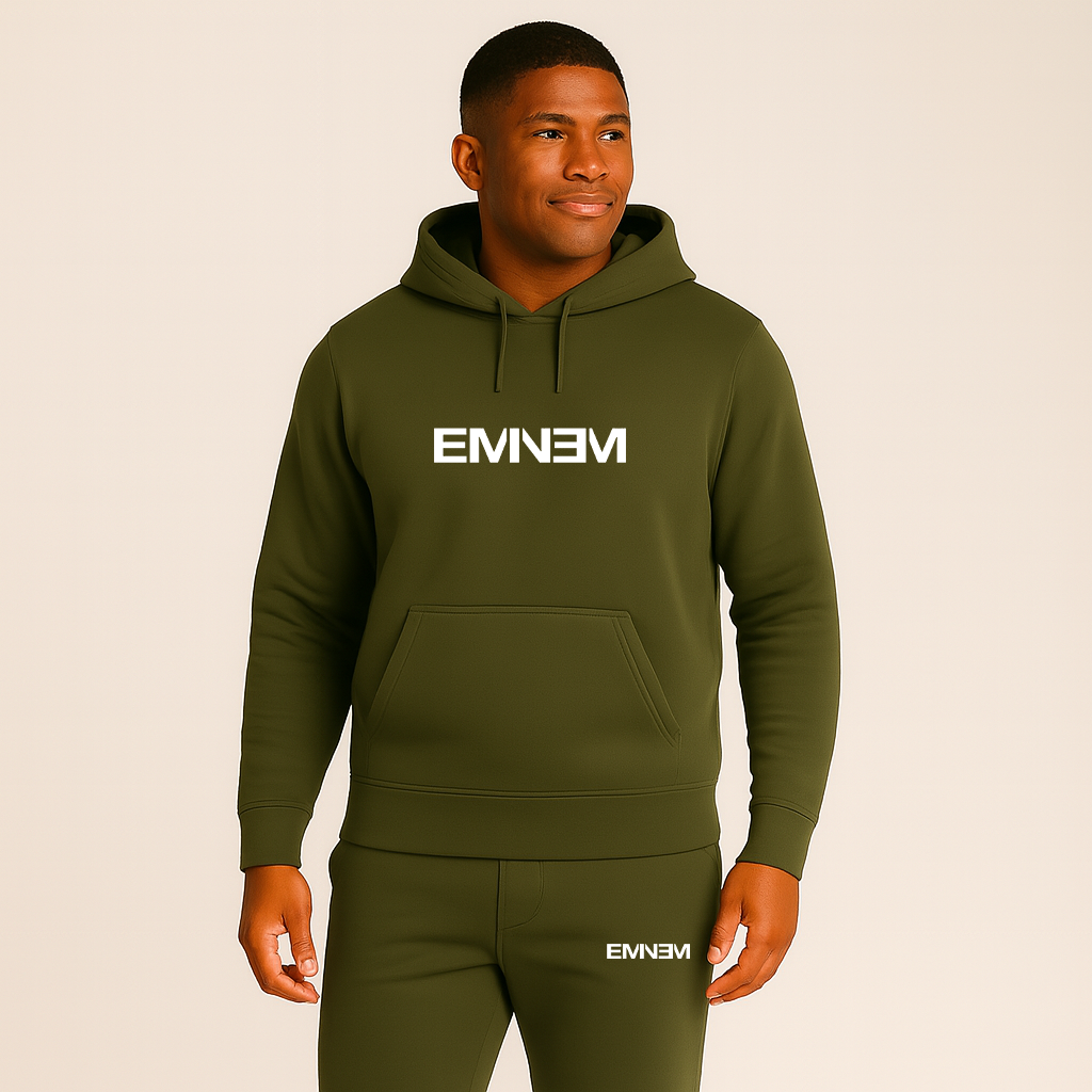 Men's Eminem Music Hoodie Joggers Set