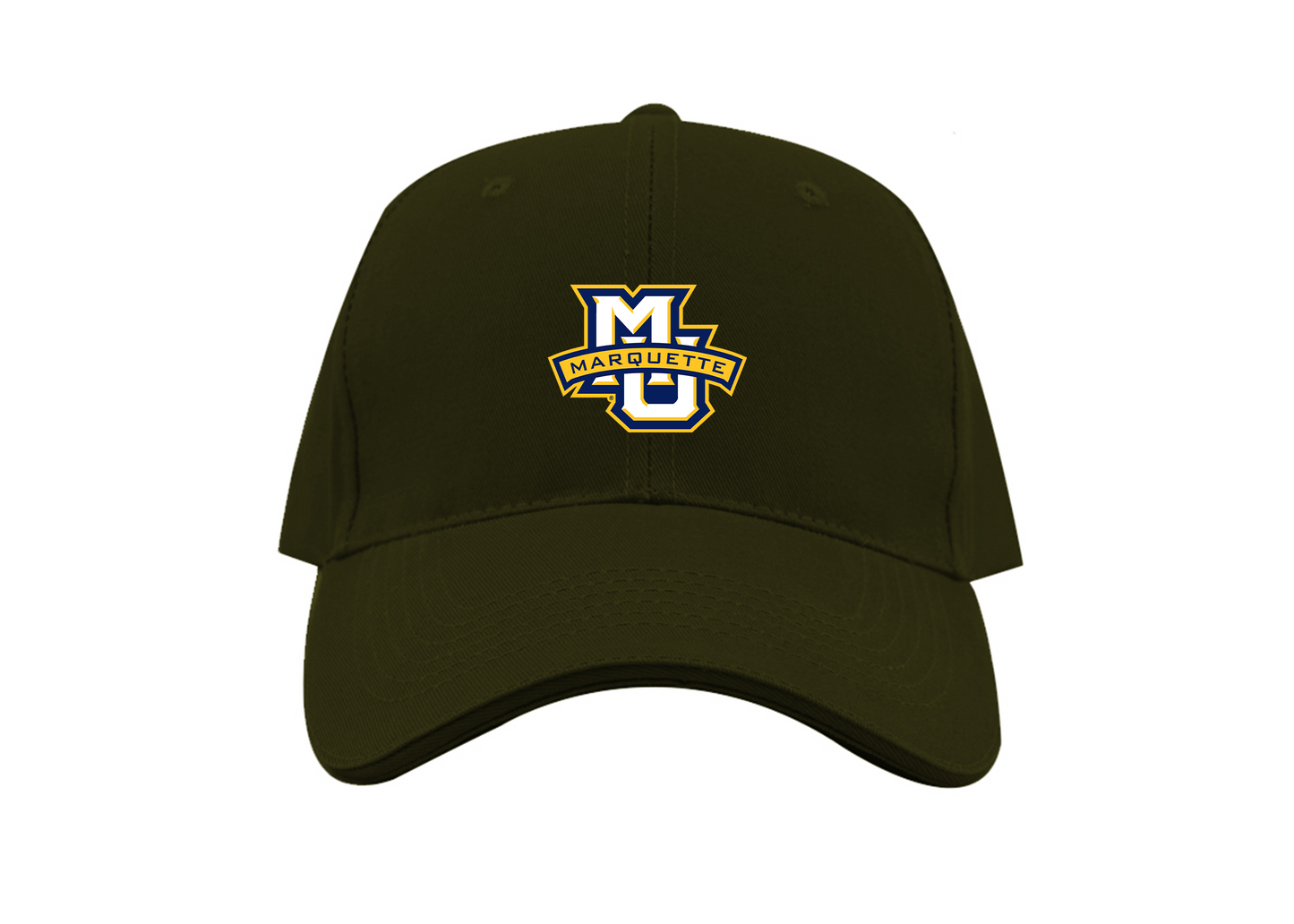 Marquette Golden Eagles Logo Dad Baseball Cap Hat