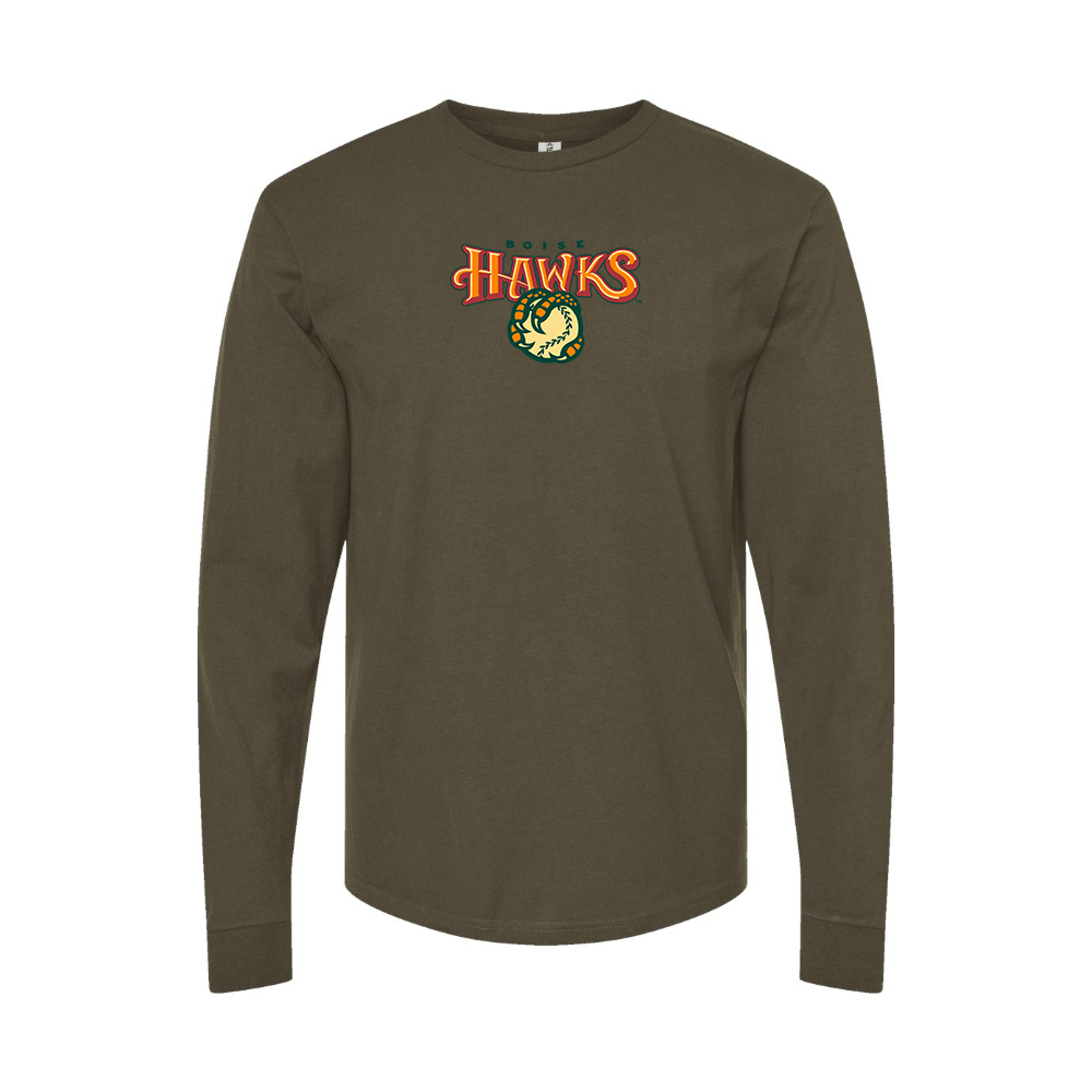 Men's Boise Hawks Logo Long Sleeve T-Shirt