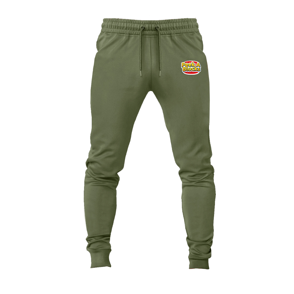 Men's Peek A Blocks Logo Joggers Sweatpants
