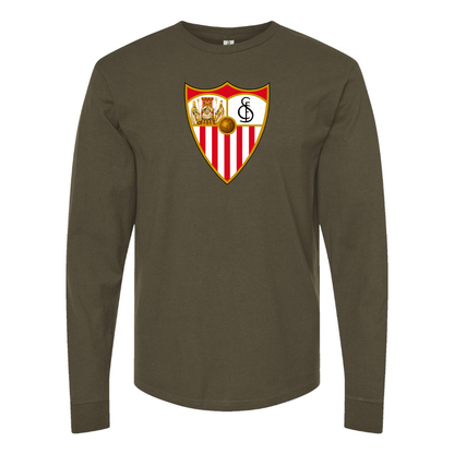 Men's Sevilla FC Long Sleeve T-Shirt
