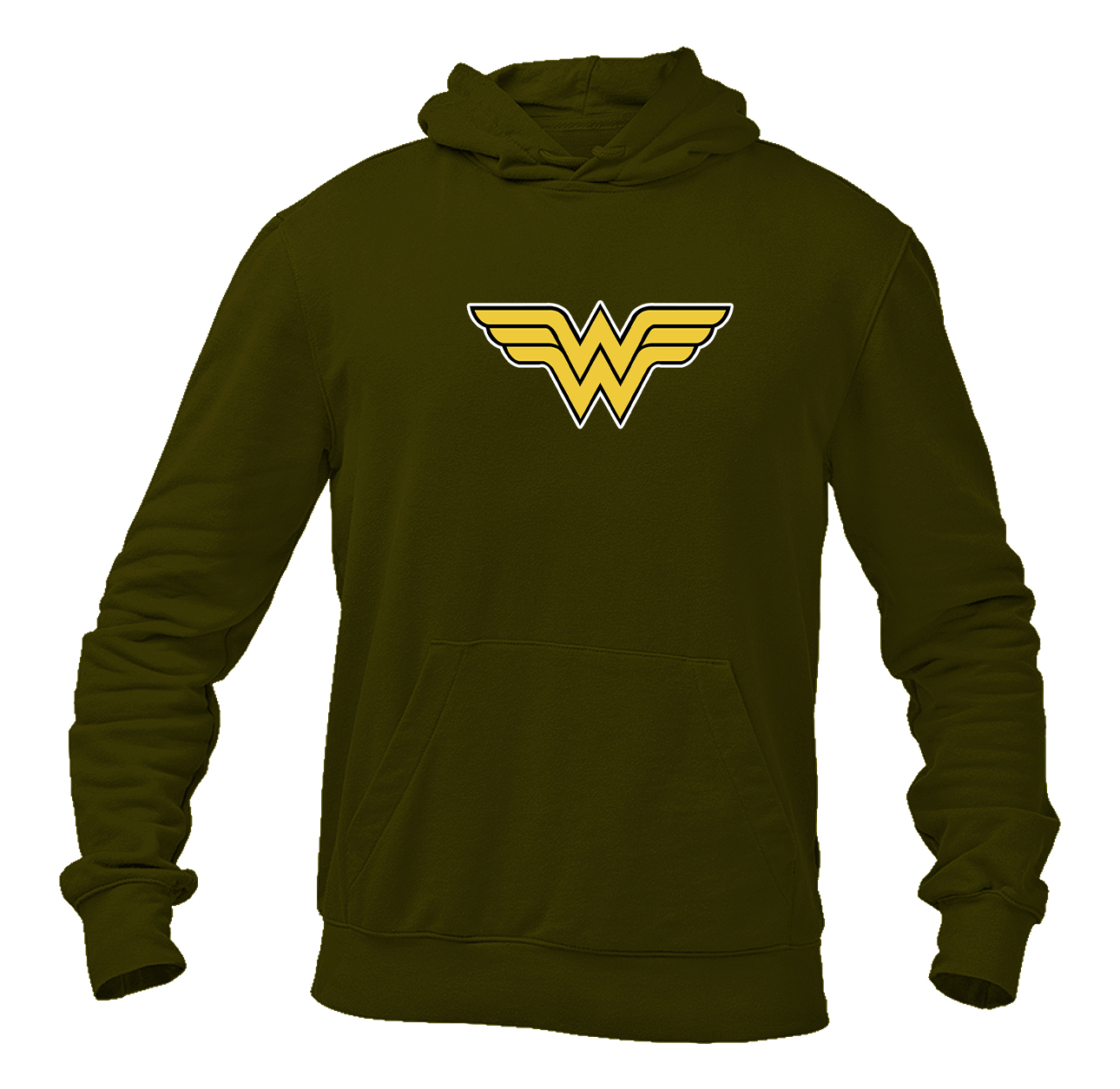 Men's Wonder Woman Superhero Pullover Hoodie