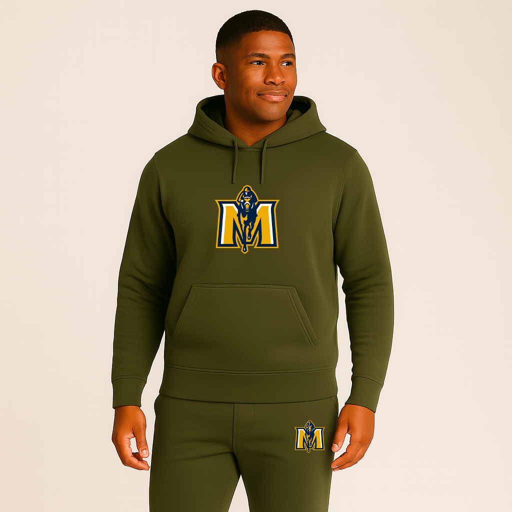 Men's Murray State Racers Logo Hoodie Joggers Set