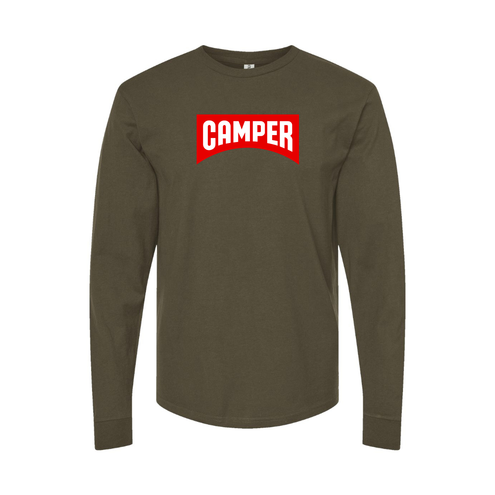 Men's Camper Logo Long Sleeve T-Shirt