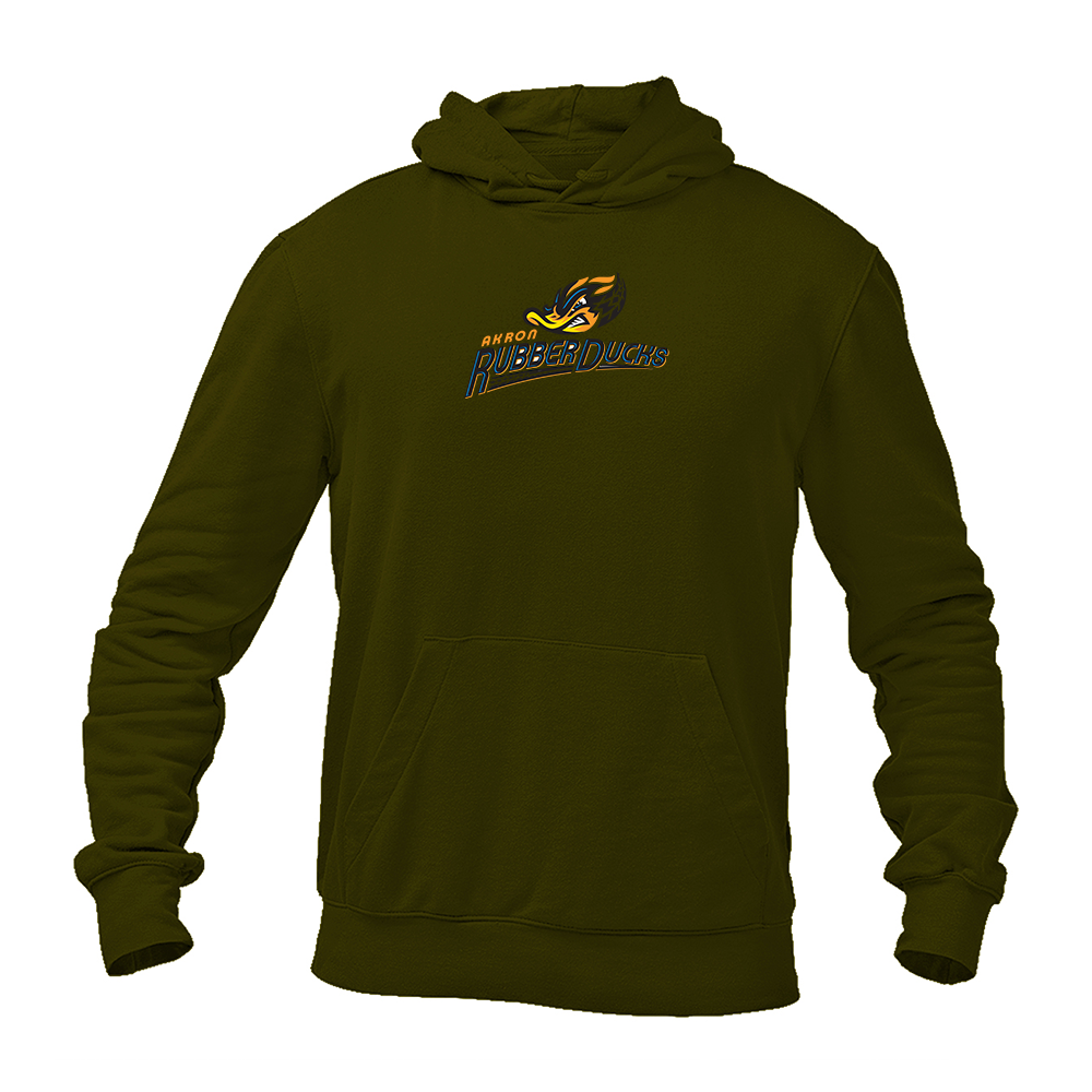 Men's Akron RubberDucks Logo Pullover Hoodie