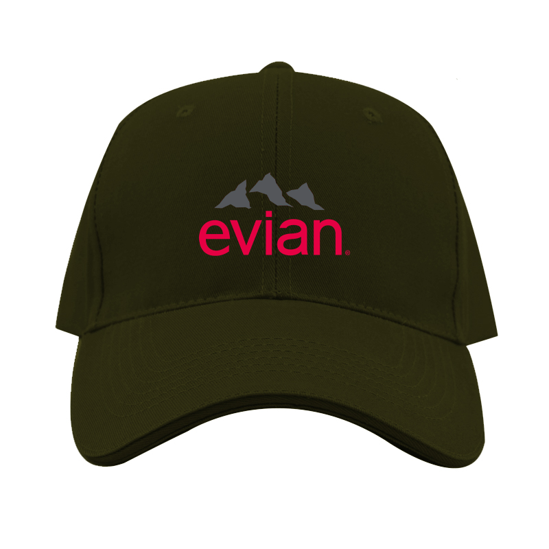 Evian Logo Dad Baseball Cap Hat