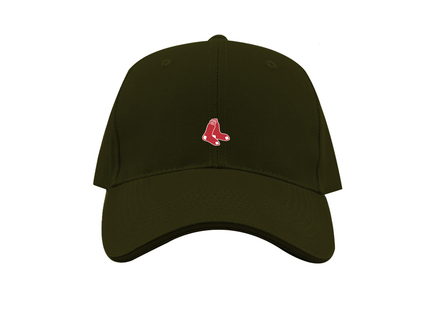 Boston Red Sox Logo Dad Baseball Cap Hat