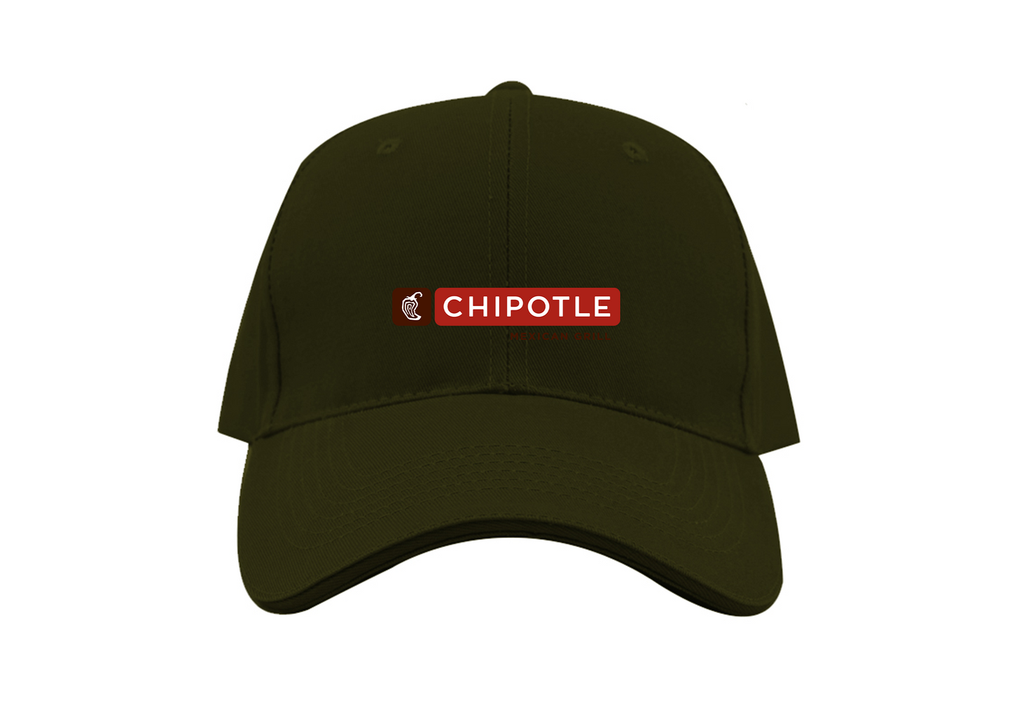 Chipotle Logo Dad Baseball Cap Hat