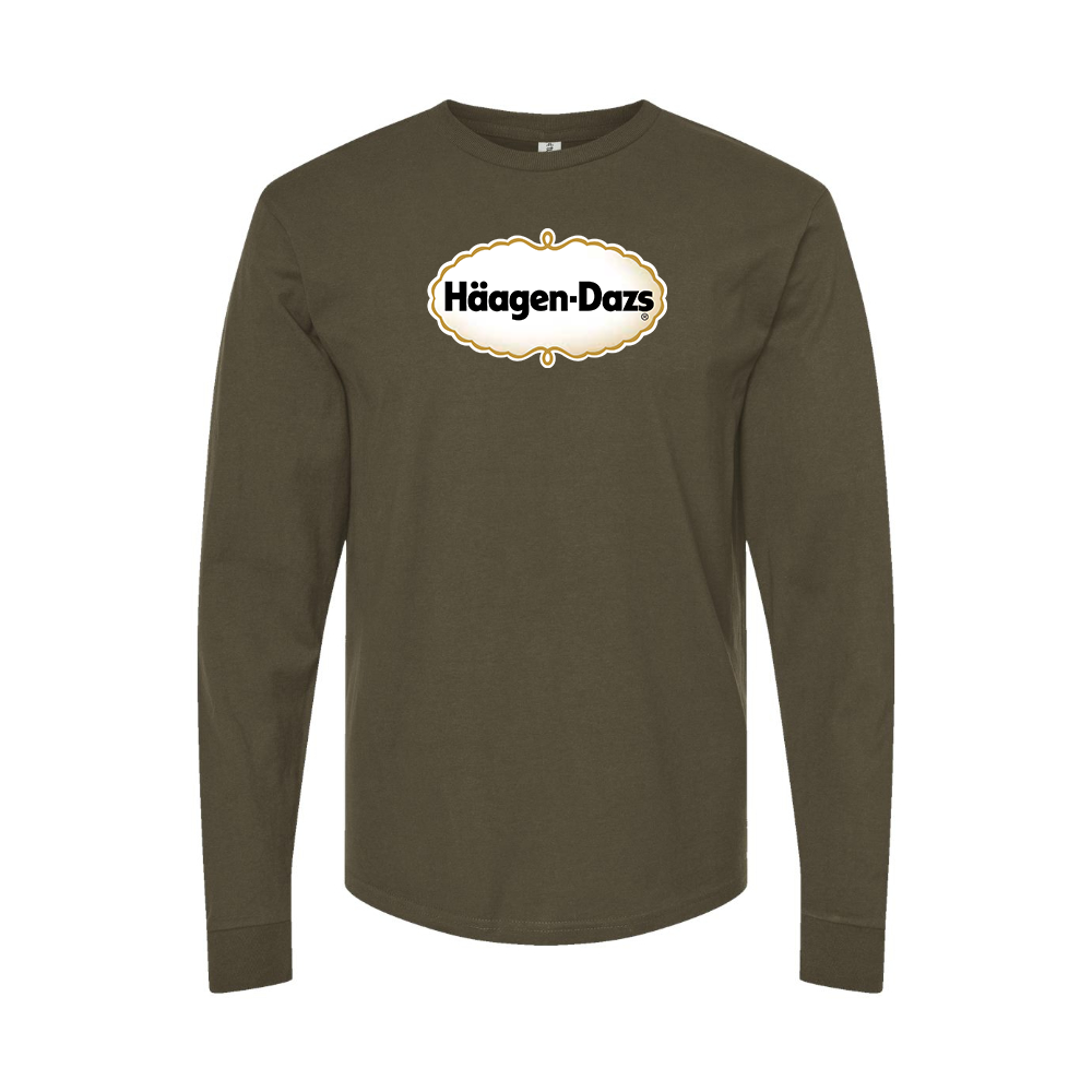 Men's Haagen Dazs Logo Long Sleeve T-Shirt