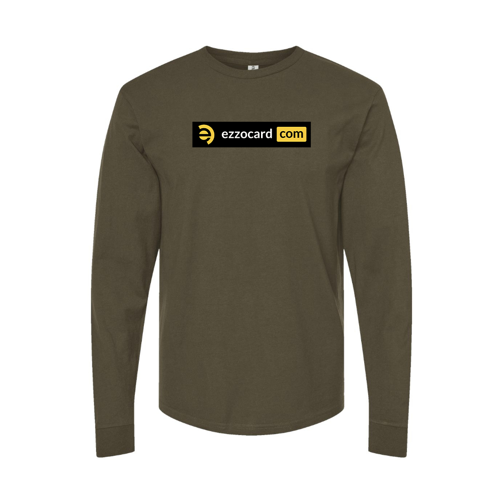 Men's Ezzocard Logo Long Sleeve T-Shirt