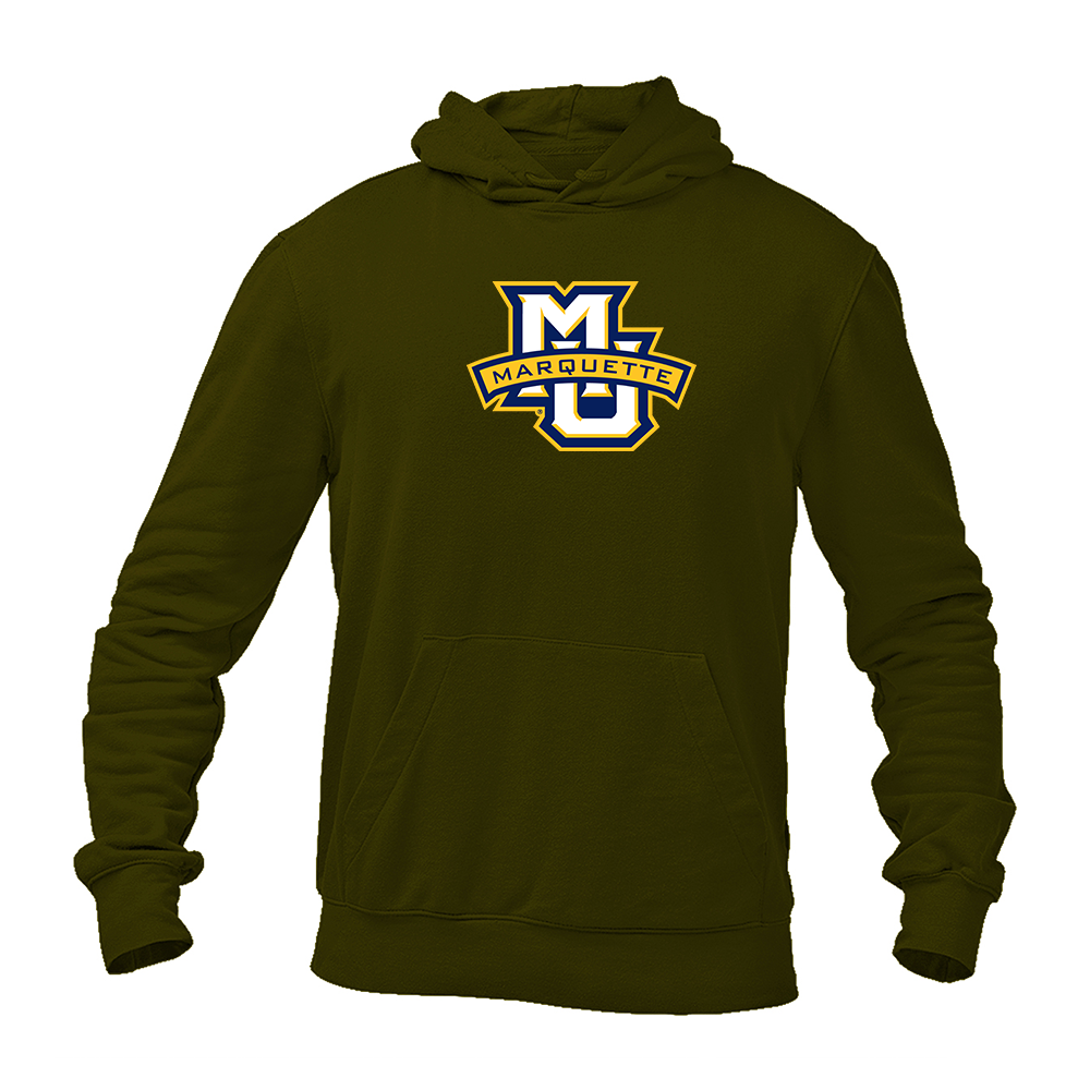Men's Marquette Golden Eagles Logo Pullover Hoodie