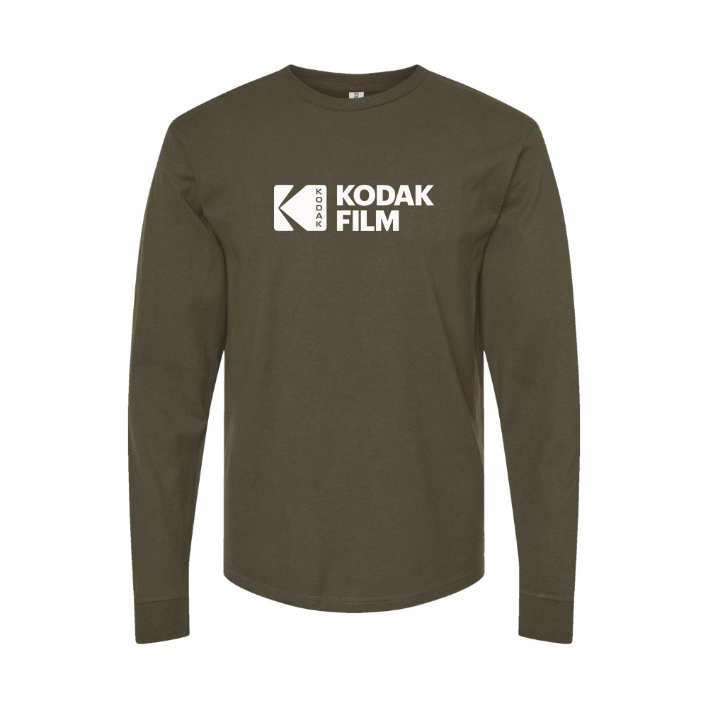 Men's Kodak Motion Picture Film Logo Long Sleeve T-Shirt