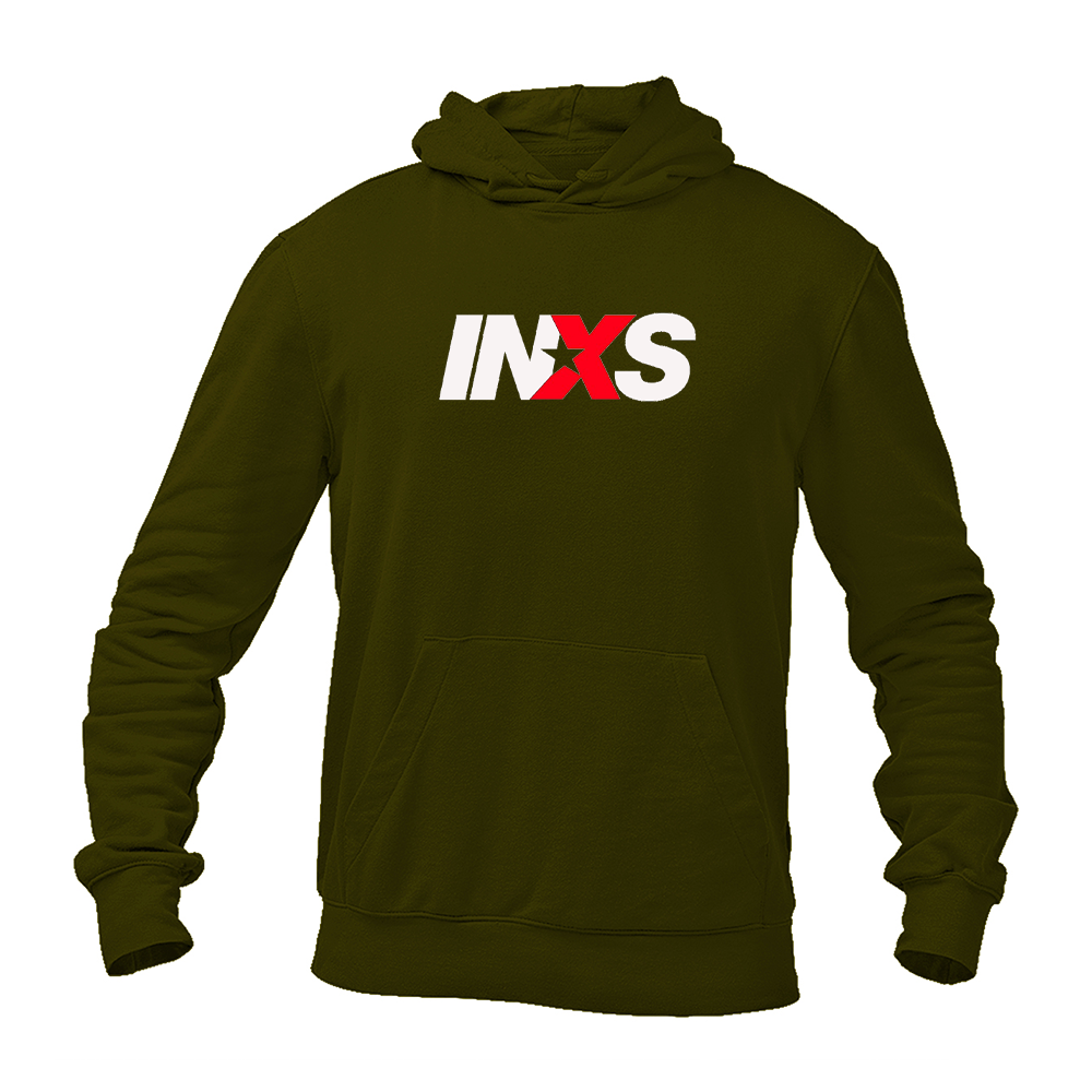 Men's INXS Logo  Pullover Hoodie