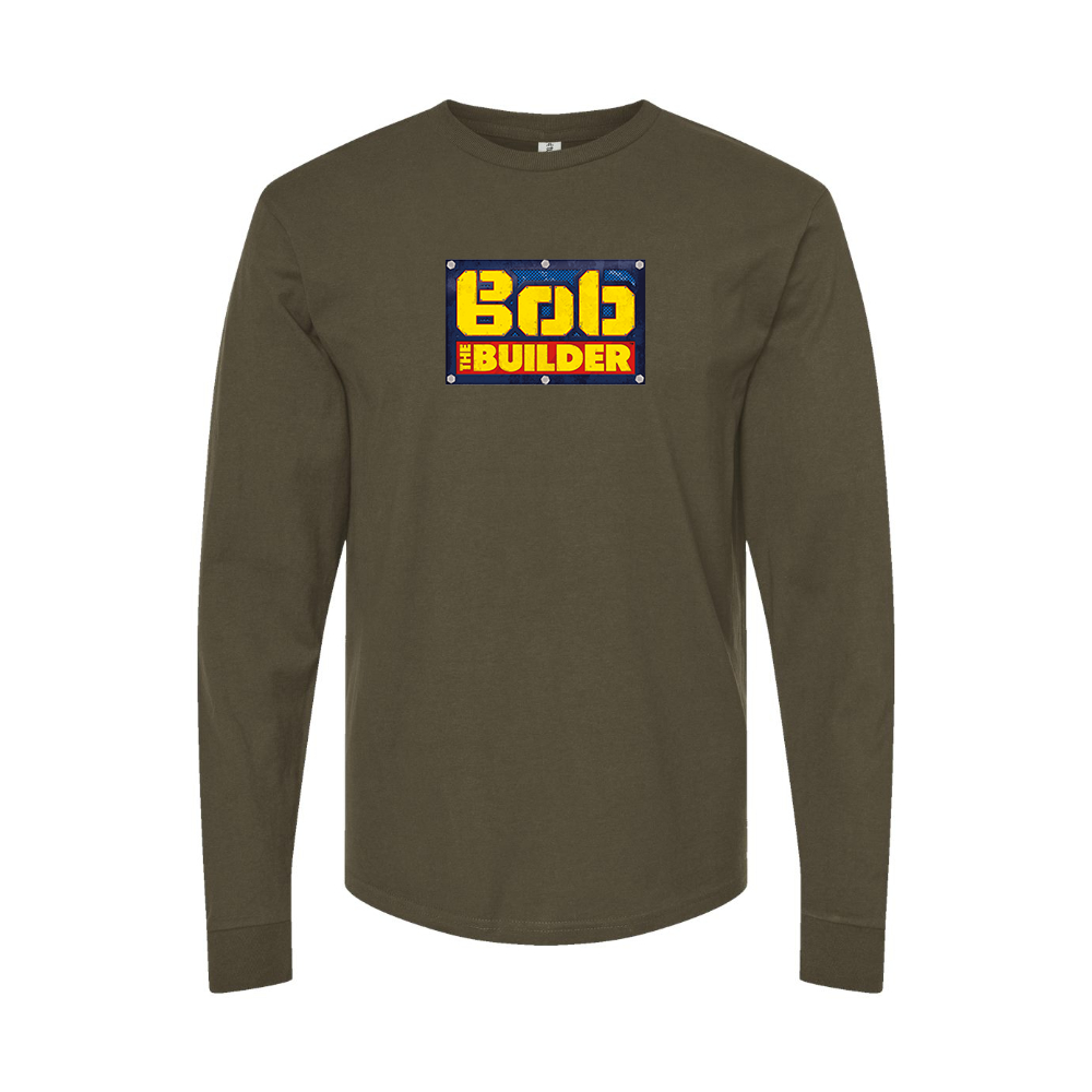 Men's Bob the Builder Logo Long Sleeve T-Shirt