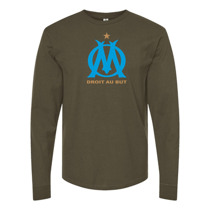 Men's Olympique de Marseille FC Long Sleeve T-Shirt