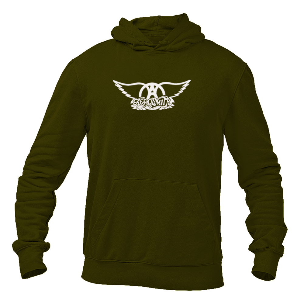 Men's Aerosmith Logo Softstyle Midweight Hooded Sweatshirt
