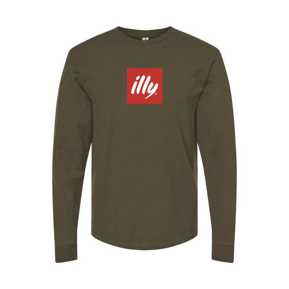 Men's Illy Logo Long Sleeve T-Shirt