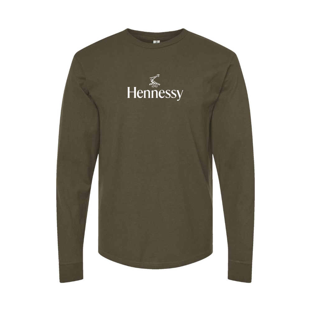 Men's Hennessy Logo Long Sleeve T-Shirt