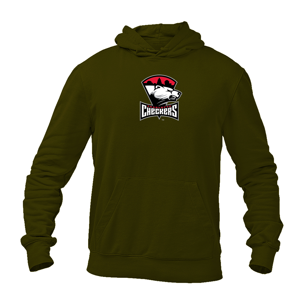 Men's Charlotte Checkers Logo Pullover Hoodie