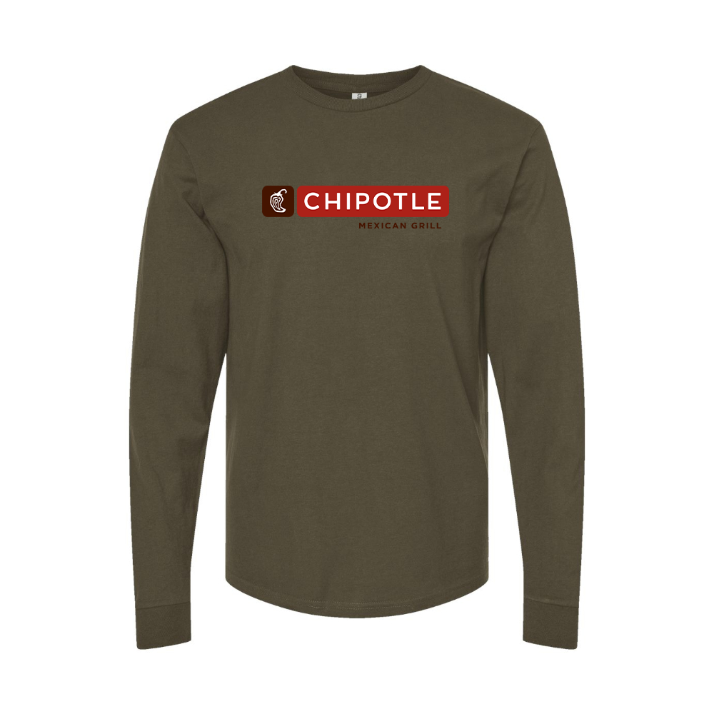 Men's Chipotle Logo Long Sleeve T-Shirt