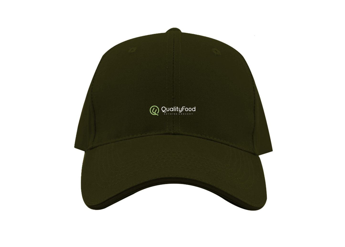 Quality Food Logo Dad Baseball Cap Hat