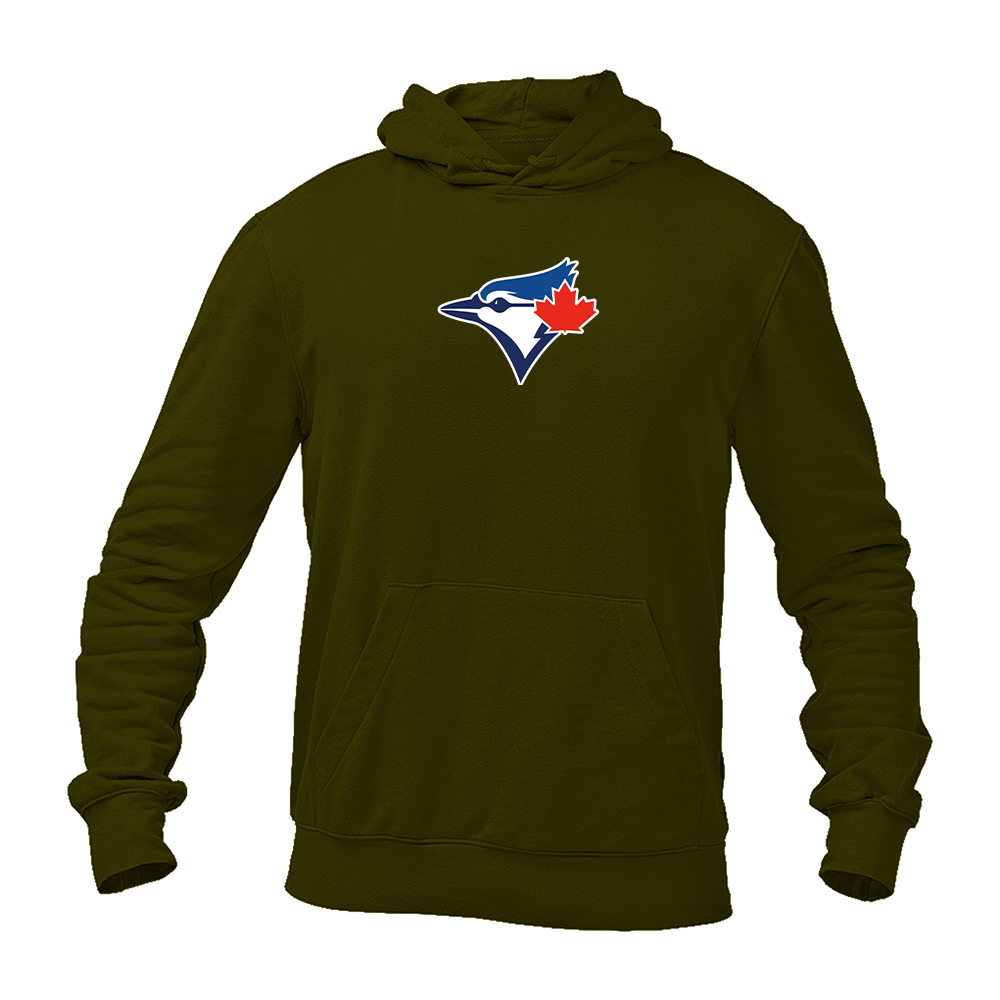Men's Bluefield Blue Jays Logo Pullover Hoodie