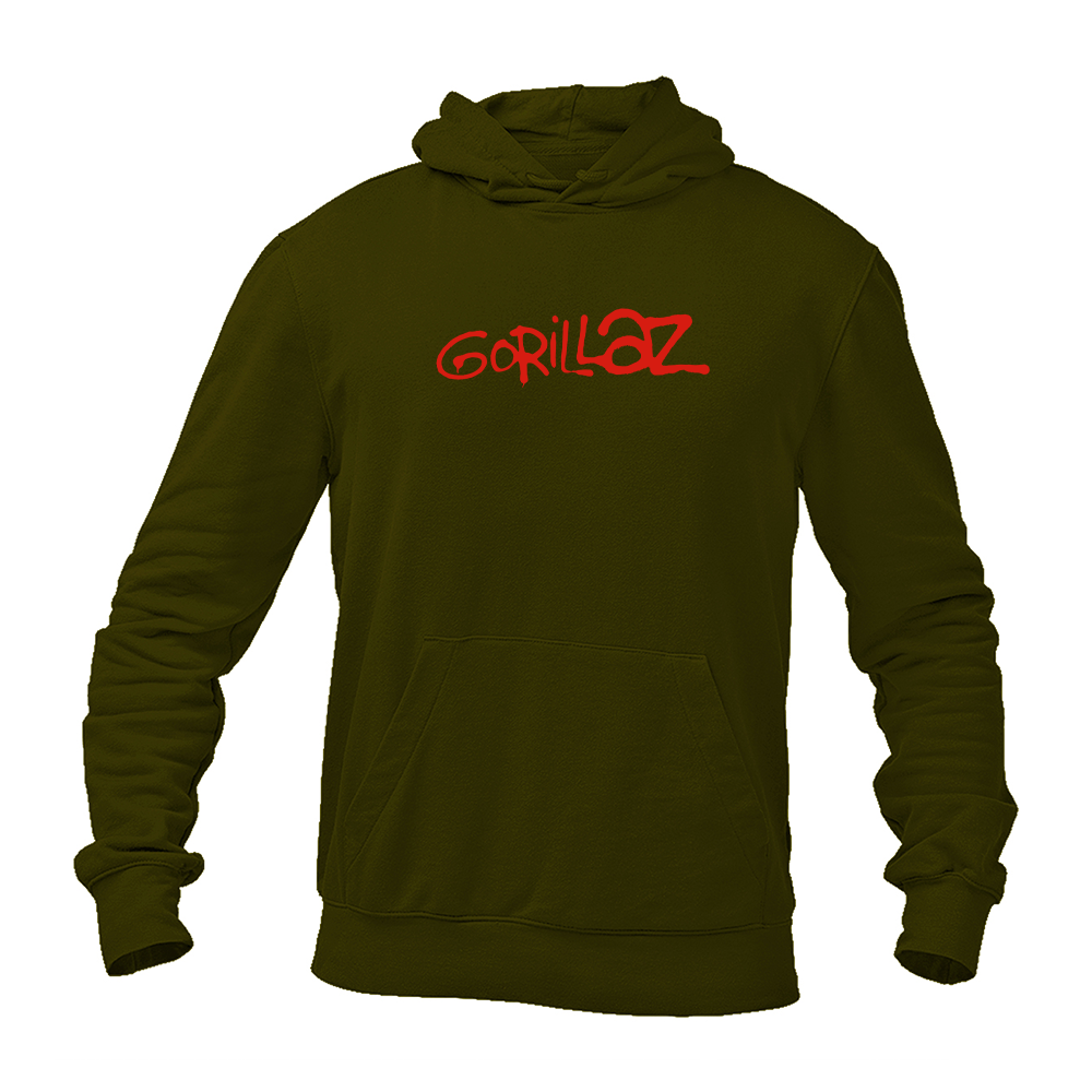 Men's Gorillaz Logo Pullover Hoodie