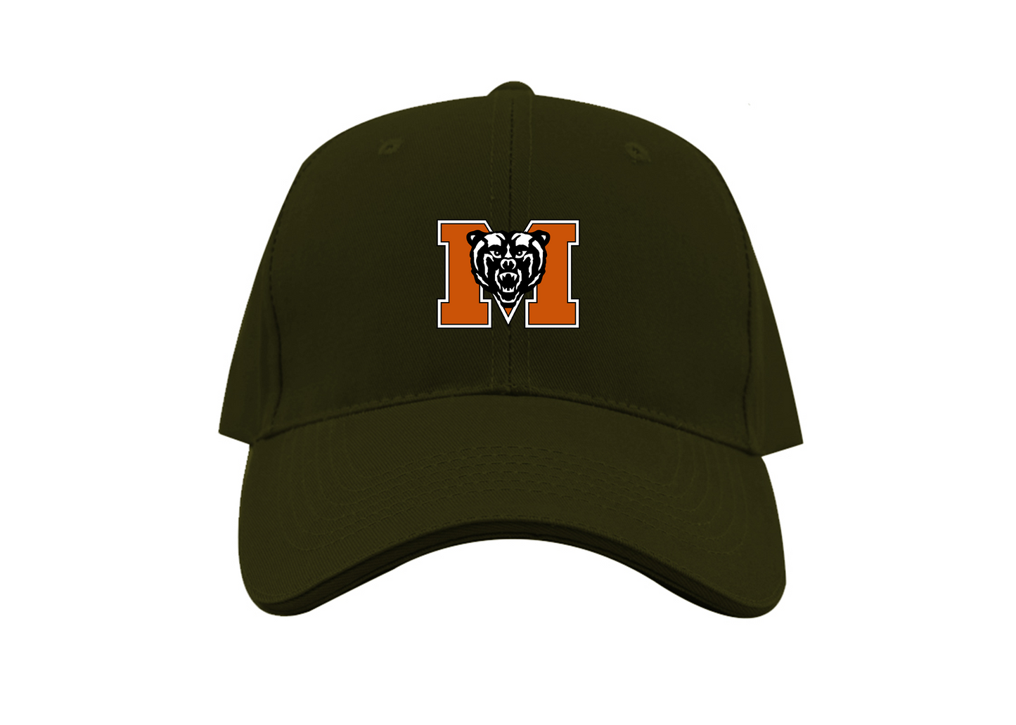 Mercer Bears Logo Dad Baseball Cap Hat