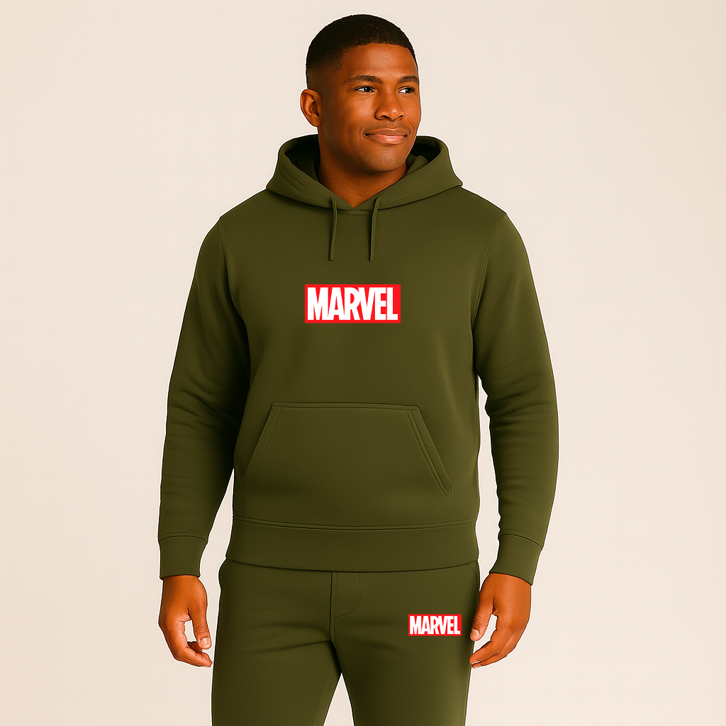 Men's Marvel Comics Hoodie Joggers Set