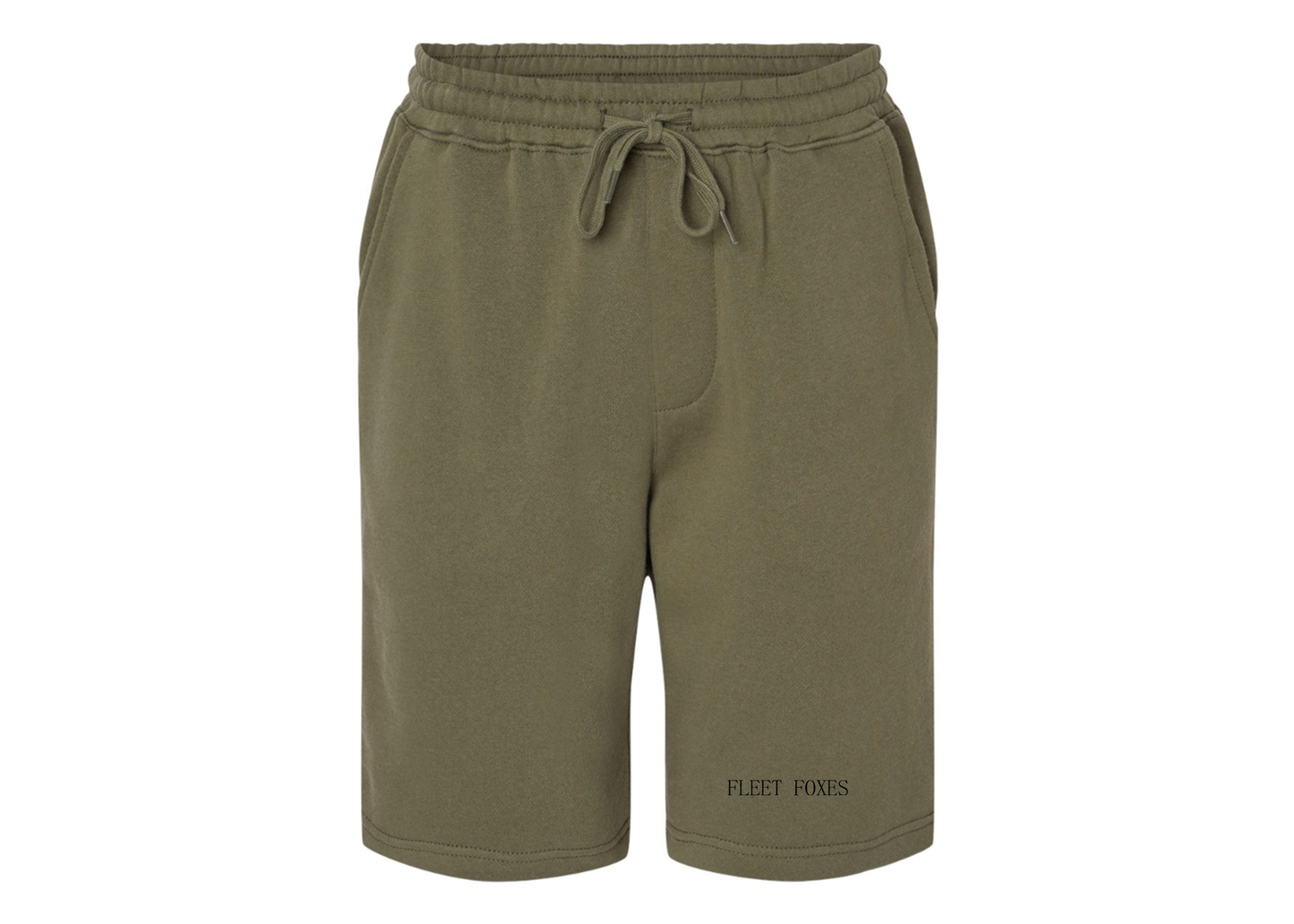 Men's Fleet Foxes Logo Independent Trading Co Midweight Fleece Shorts