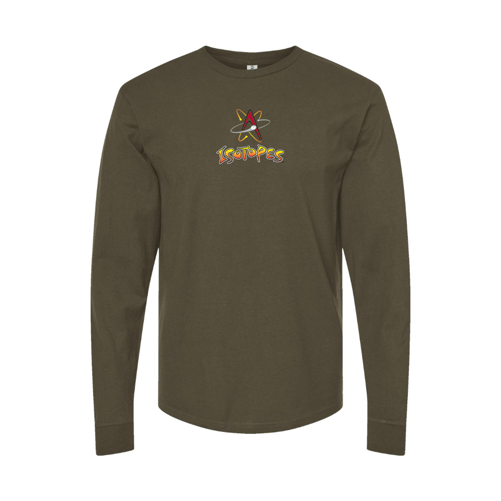 Men's Albuquerque Isotopes Logo Long Sleeve T-Shirt