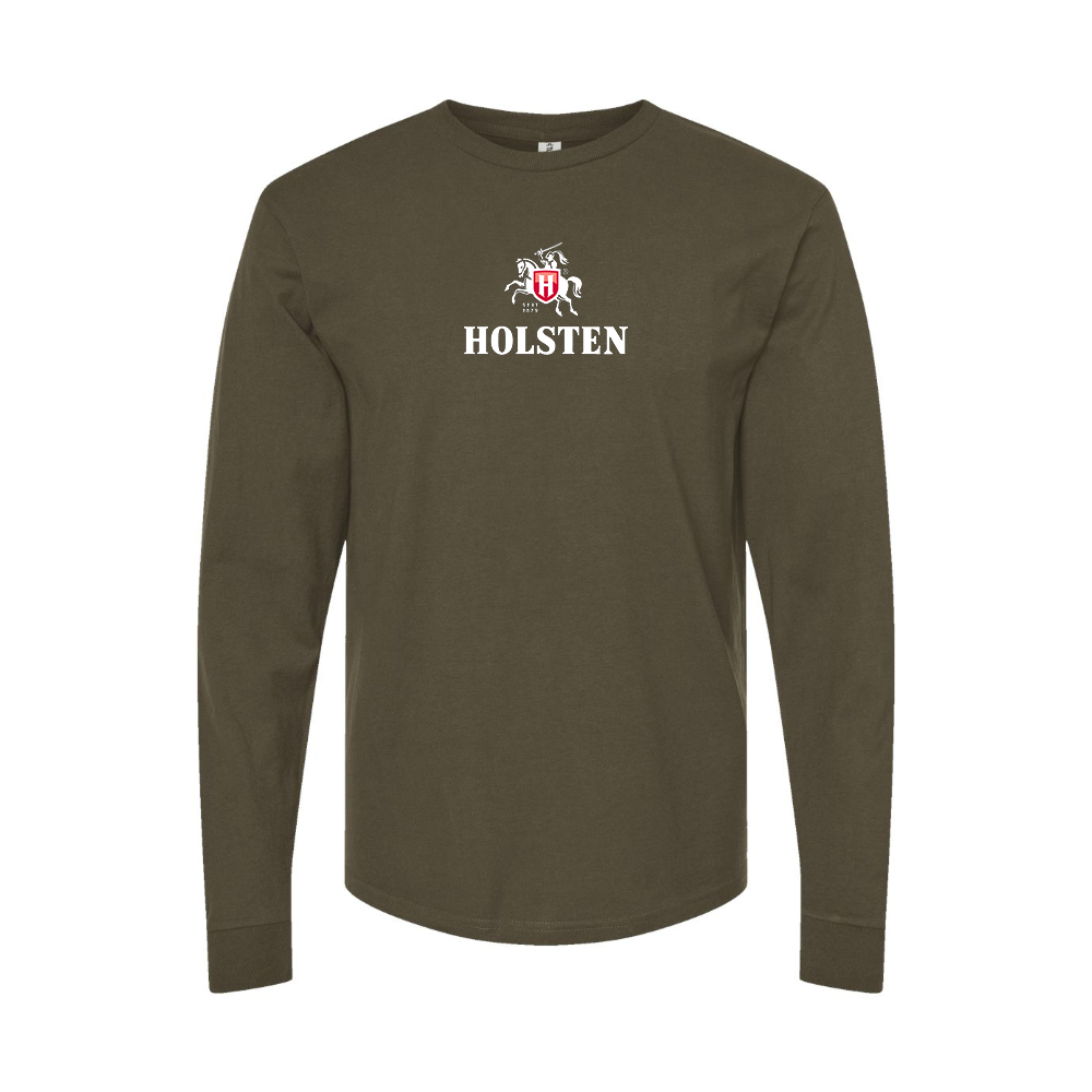 Men's Holsten Logo  Long Sleeve T-Shirt