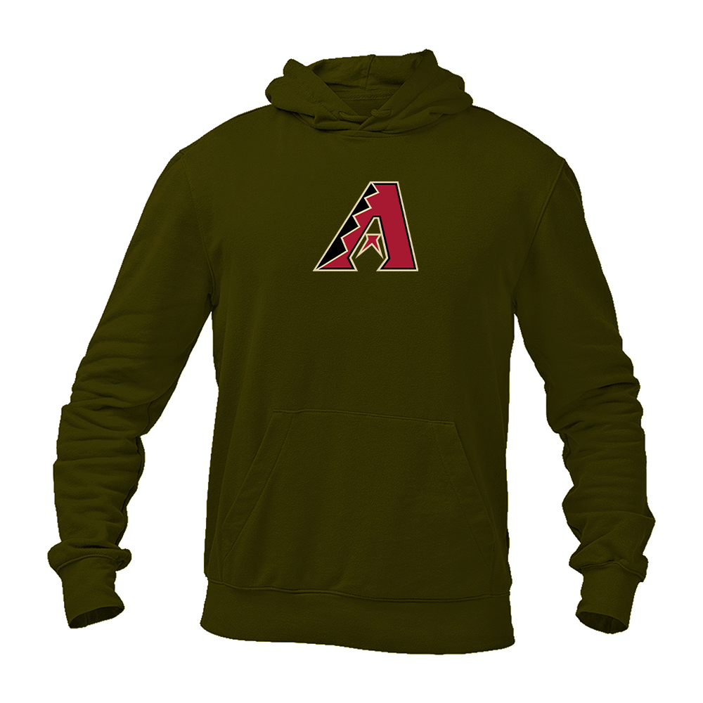 Men's Arizona Diamondbacks Logo Pullover Hoodie