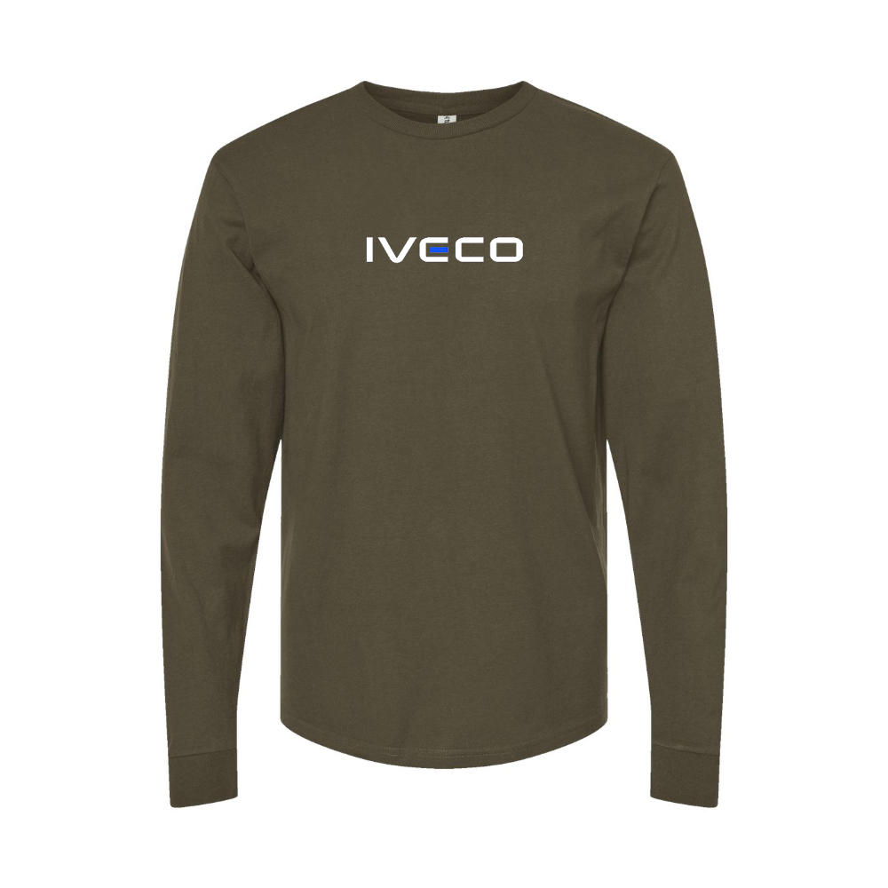 Men's Iveco Logo Long Sleeve T-Shirt