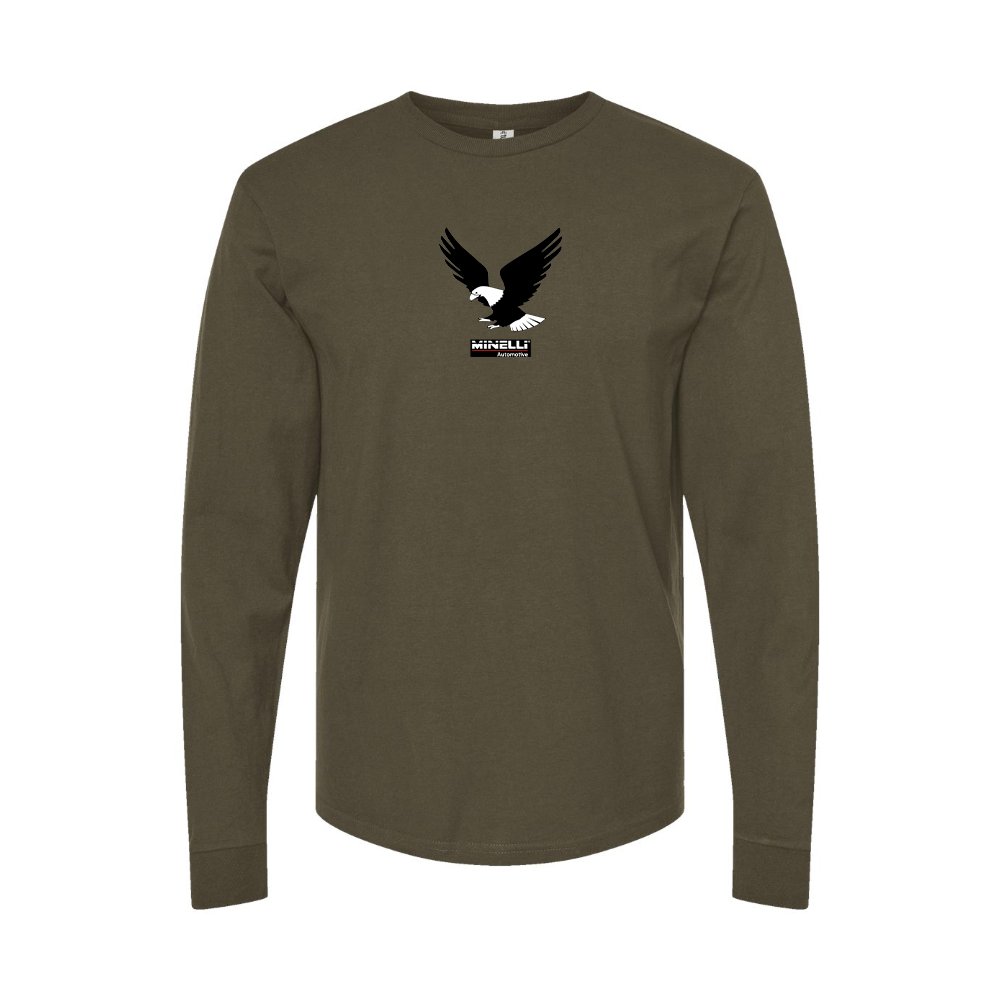 Men's Minelli Automotive Logo Long Sleeve T-Shirt