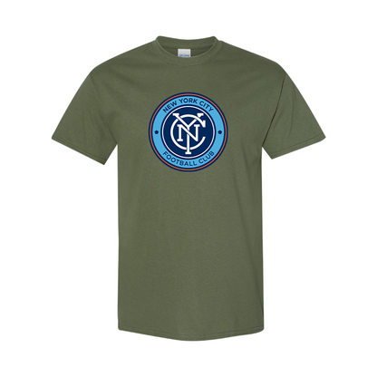 Youth Kids New York City FC Cotton T-Shirt