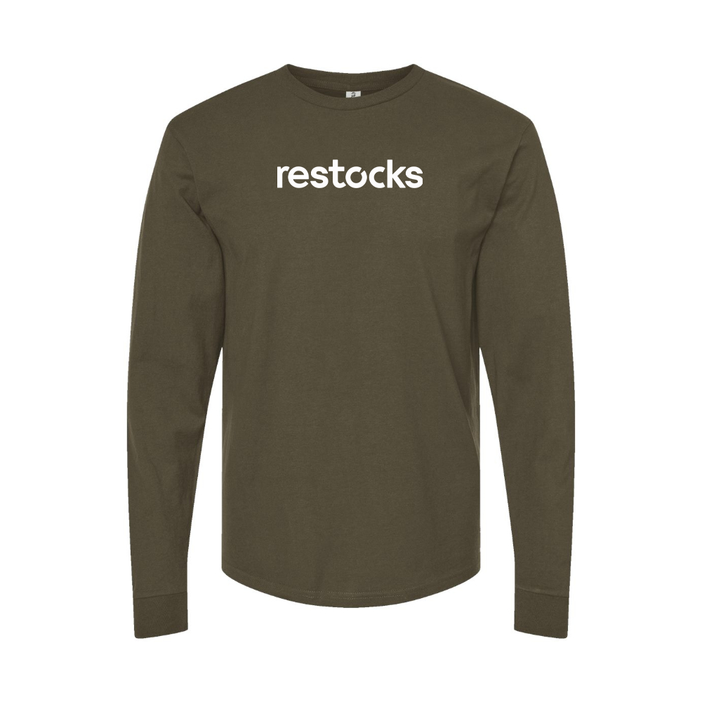 Men's Restocks Logo Long Sleeve T-Shirt