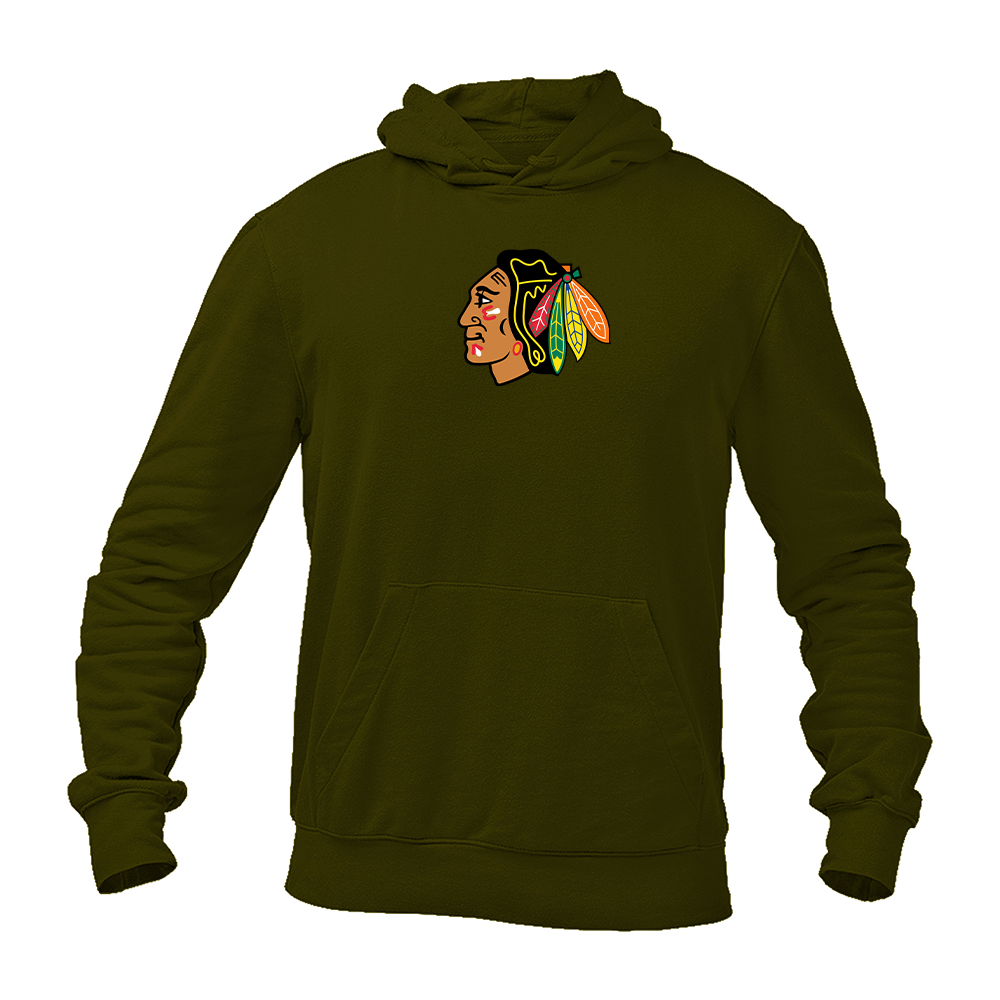 Men's Blackhawks Logo Pullover Hoodie