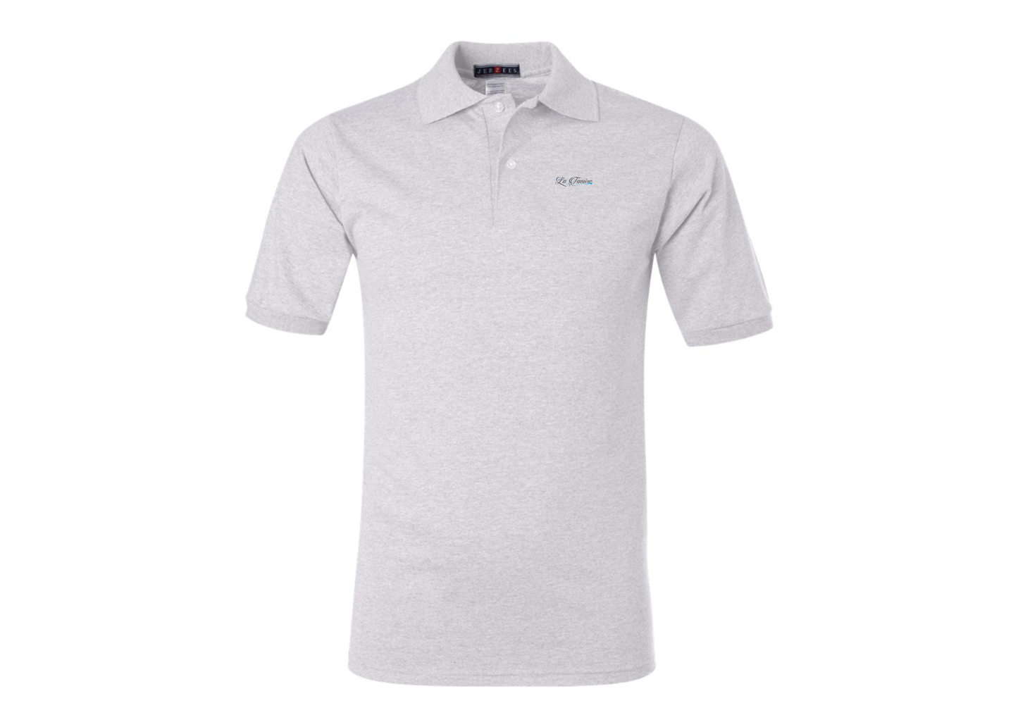Men's La Tamise Logo JERZEES  SpotShield polo